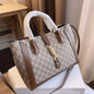 Cug Brown Colour Push Lock Shoulder Bag Tote Bag 0085