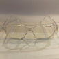 RAM Transperent Frame Transperent Shade Unisex Sunglasses 66802 52 16-145