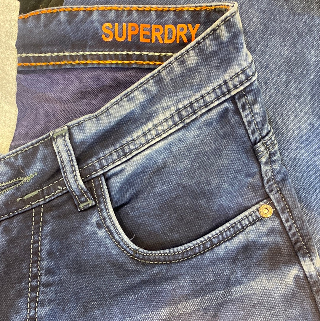 PUS Navy Blue Faded Straight Fit Branded Designer Men’s Jean’s PUS 1985