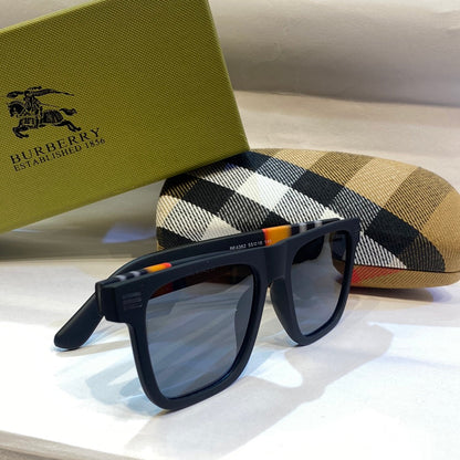 RUB Black Frame Black Shade Unisex Branded Sunglasses BE4382 5518 140
