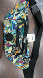 Multiple Black Colour Fancy Fanny Bag Chest Bag 0556