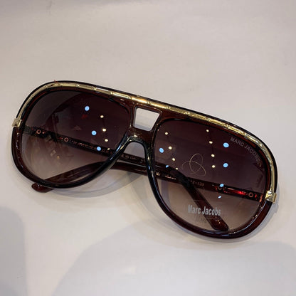 Ram Glossy Brown Frame Brown Shade Sunglass MJ098COL.560 12-139