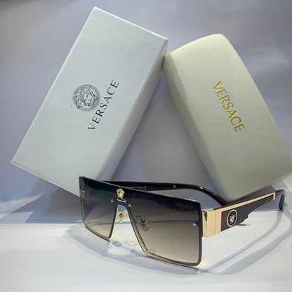 Ver rev Glossy red gold Frame brown Shade Unisex Sunglass 10438 60 16 145