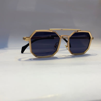 May yam glossy chopper Frame blue Shade Unisex Sunglass 2186 58 18 148