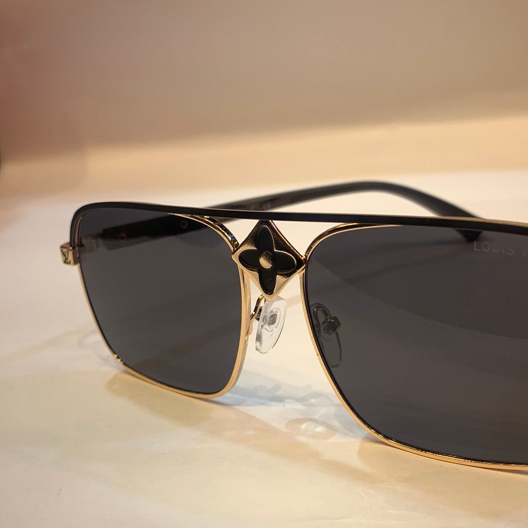 Mot Matte Copper Frame Black Shade Unisex Sunglass 5082 49 22 135