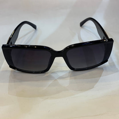 FIT Black Frame Black Shade Sunglass A80052 61 19-143