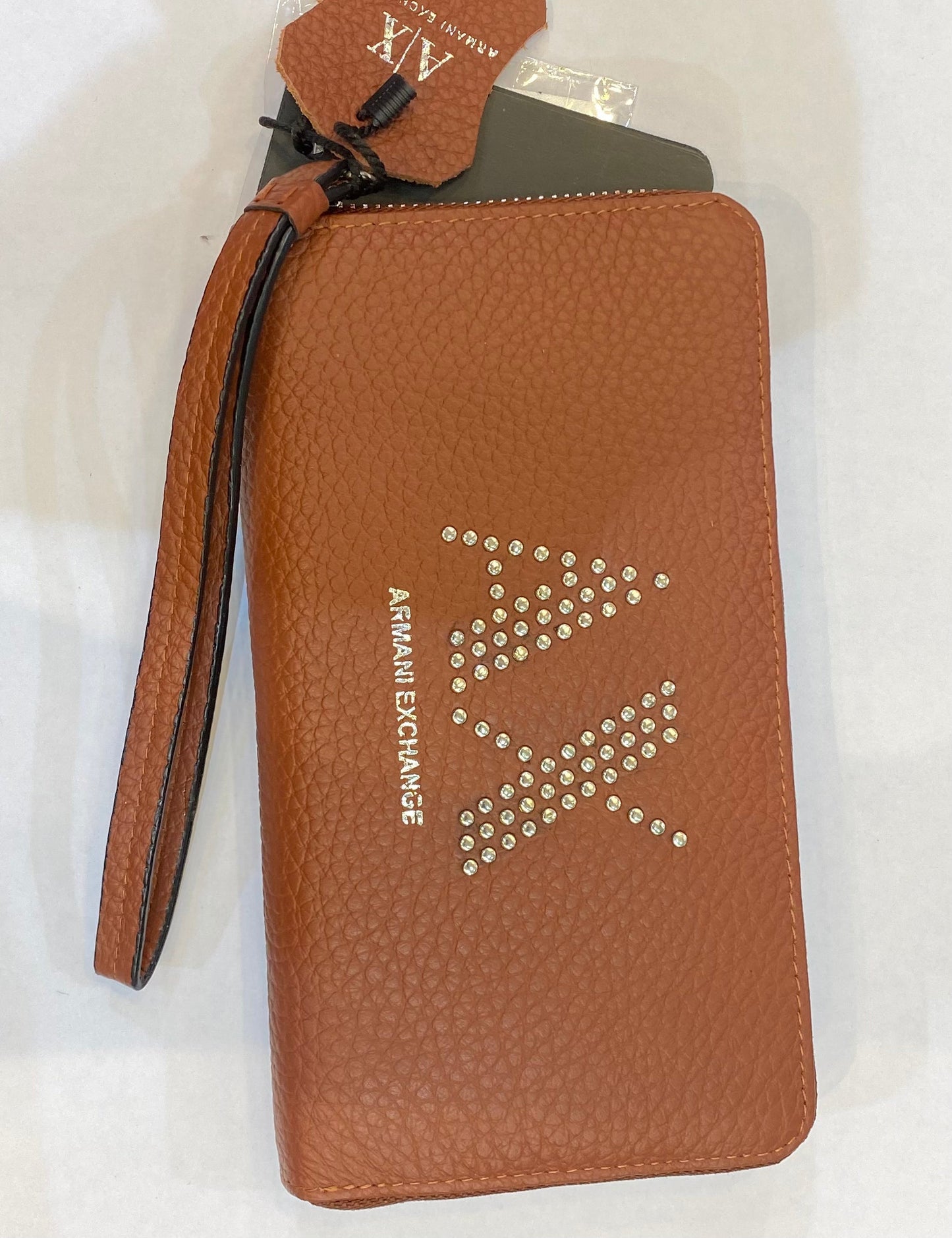 MRA Multiple Colour With Studded Genuine Leather Ladies Clutch 074406