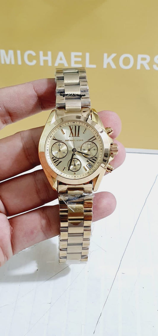 CIM Golden Chain Gold Dial Ladies Watch 400689