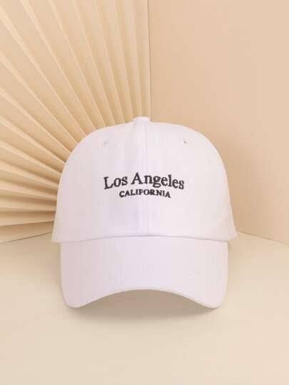 White Cap Sol Black Colour Embroidery 300106