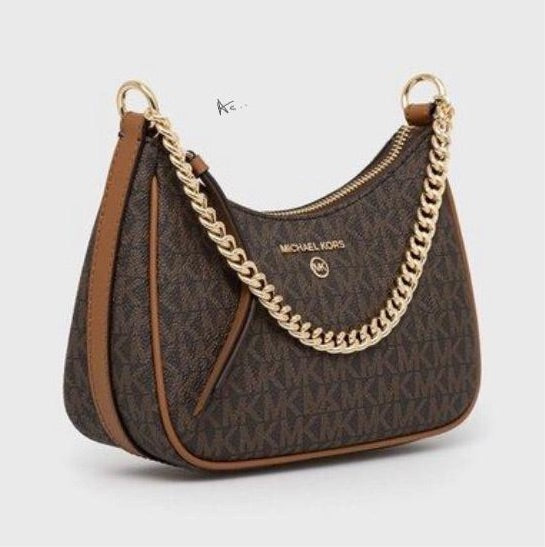 Mic Cim KM Brown Colour With Km Monogram Shoulder Bag Ladies Bag 9392