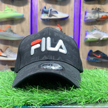 Black FILA Unisex Cap 700120
