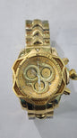 Vni Gold Chain yellow Dial Heavy Man Watch