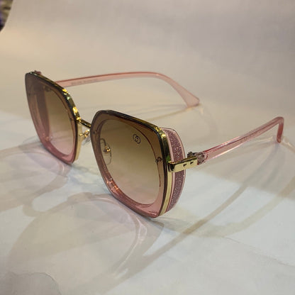 CUG Transipink frame brown pink shade sunglass B80-590 60 14-143