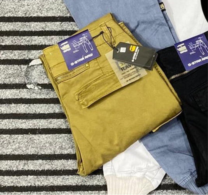 Star G WAR Khaki Colour With Six Pockets Denim Cargo 345648