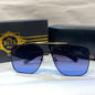 TID Black Gold Frame Black Shade Unisex Branded Sunglasses Italy
