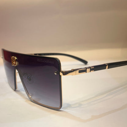 LOD Copper Black Frame Black Shade Unisex Sunglass 22006 59 15 142