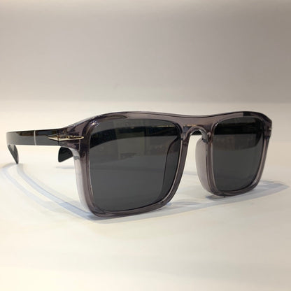 BD Transparent Purple Frame Black Shade Sunglass UM1881-851 22-143