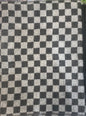 Vl Lou Uol Black Grey Colour With Check Imported Muffler 49019