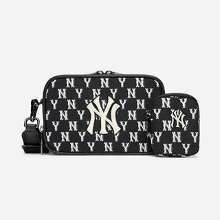 YN BLM Black Colour YN Monogram Logo Premium Quality Unisex Side Bag