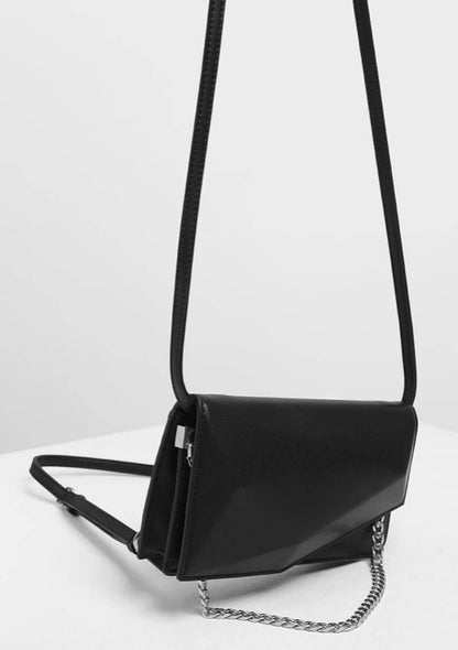 Geometric Chain Link Belt Bag CHARLES & KEITH KR Bag