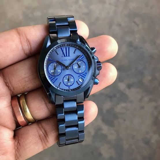 Cim Dark Blue Chain Dark Blue Dial Ladies watch