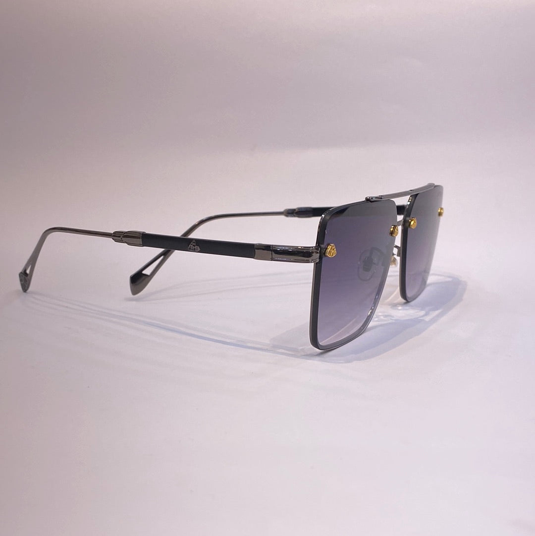 Yam Black Frame Black Shade Sunglass 2203059 14-142