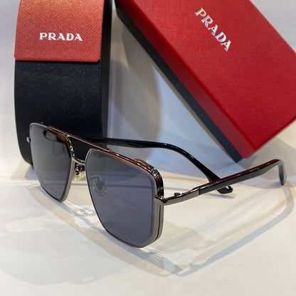 ARP Black Frame Blue Shade Unisex Branded 017A 56 15-143