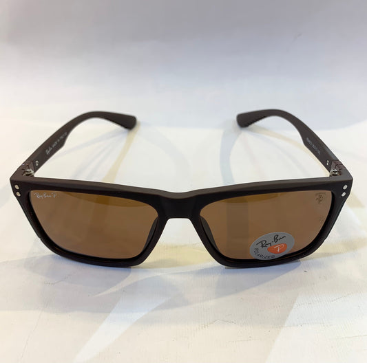 YAR RB Matte Brown Frame Brown Shade Sunglasses RB4612 56 17-145