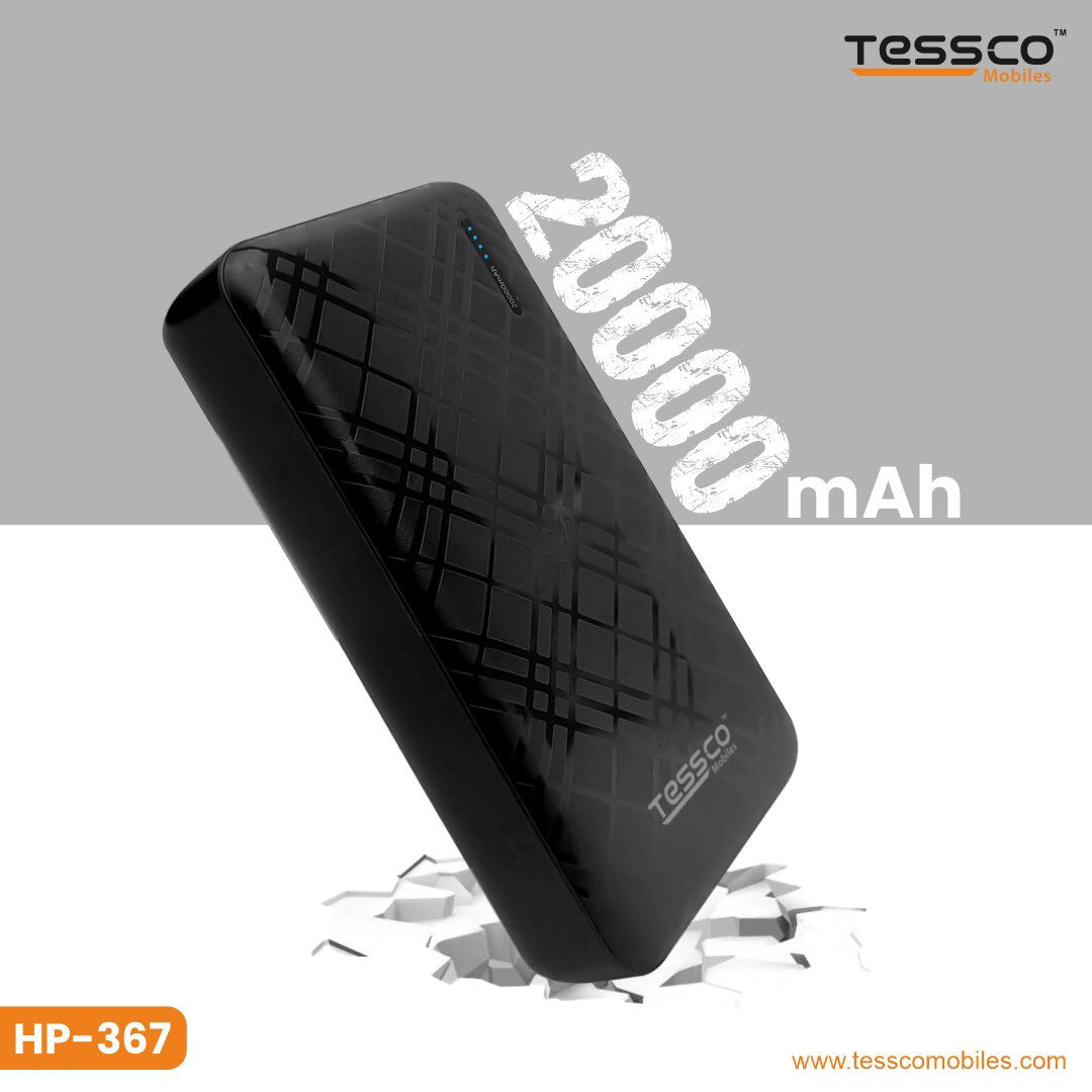 HP 356 Tessco Dual Port Universal Power Bank (Black)