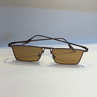 Cug Brown Frame Brown Shade Unisex Sunglass 9098 54 17-147
