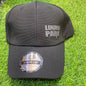 Flax Black Colour Lin Nil Park Cap