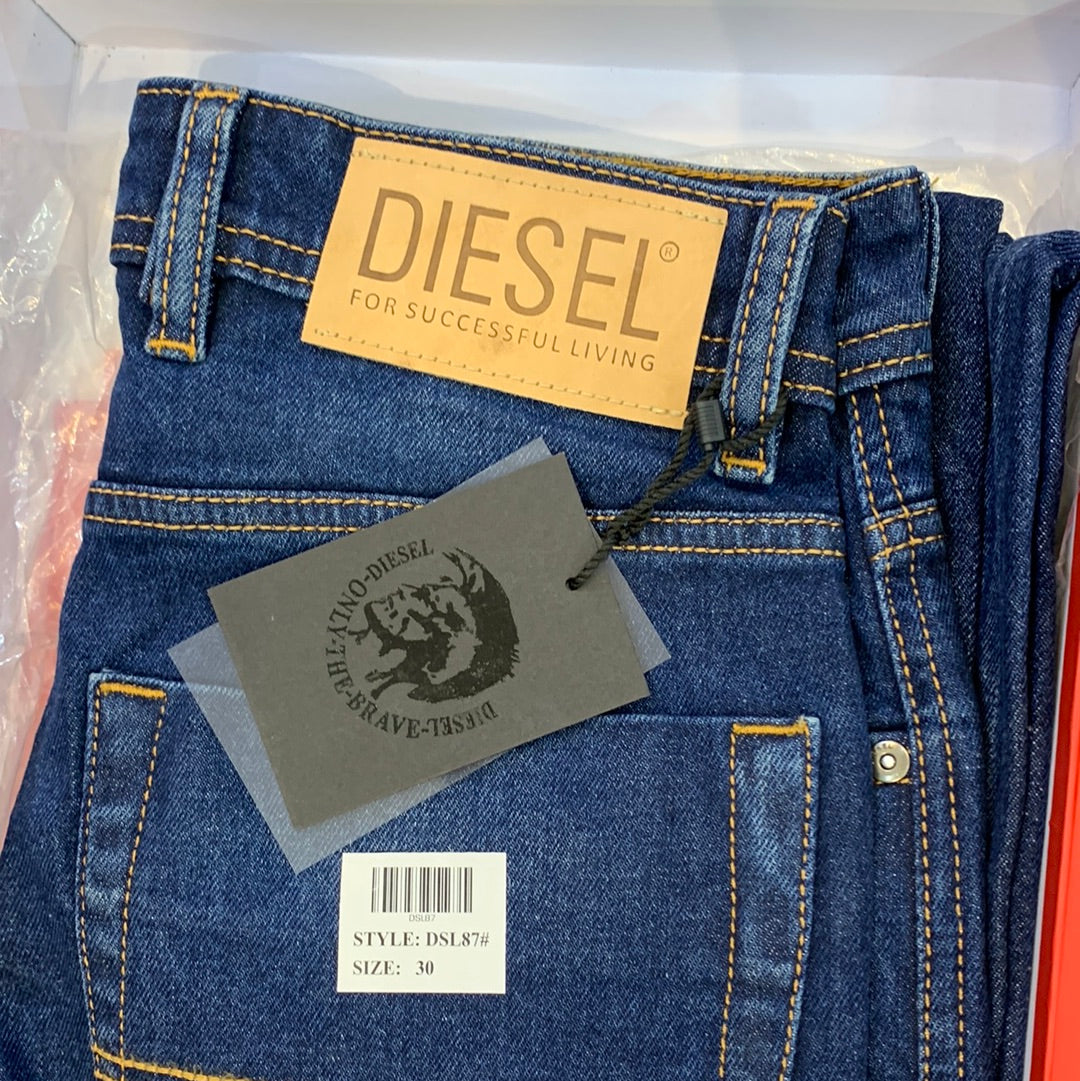 Eid Die is Plane Dark Blue Mens Hight Quality Men’s Straight Fit Jeans 32058