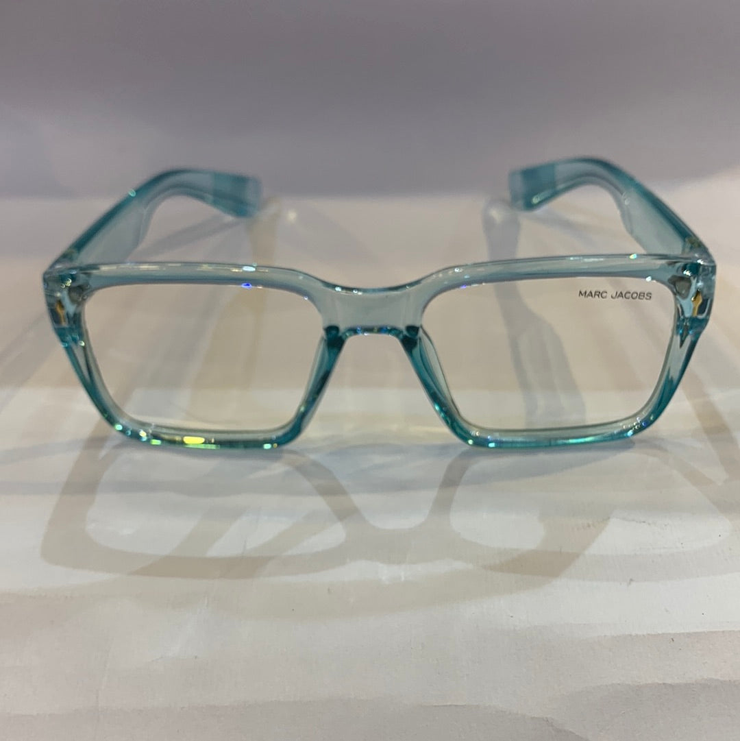 RAM Blue Transperent Frame Transperent Shade Unisex Sunglasses 86302 54 20 146