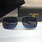 YAM Matte Black Frame Black Shade Unisex Branded Sunglasses 2246B 5418-140