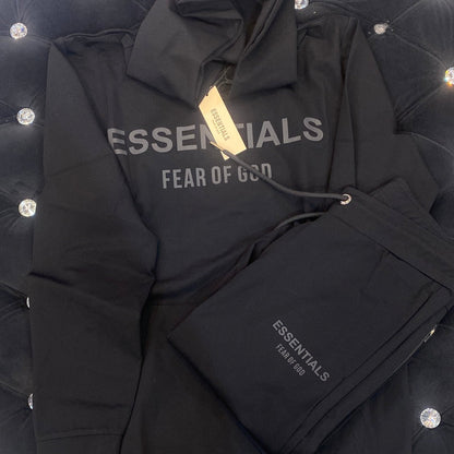 ESS SSE Black Colour With Ess Logo Heavy Quality Tracksuit 9408
