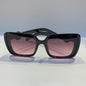 Mij Jim Black Frame Pink Shade Sunglass W902558 20-148