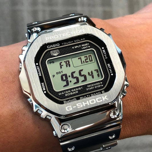 Silver Chain Digital Sports Square Watch 400374