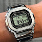 Silver Chain Digital Sports Square Watch 400374