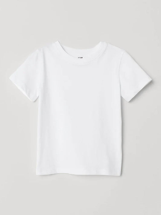 M&H Plain White TShirts 330301