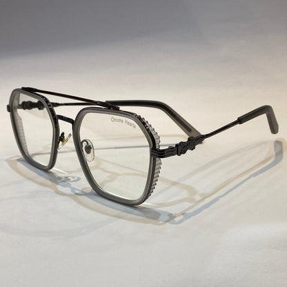 RHC CH HC Silver Graise Frame Transperant Shade Unisex Branded