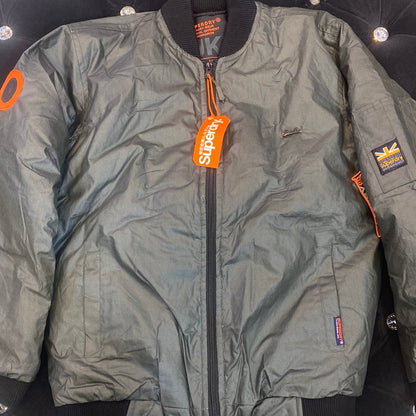 Sup Black Colour Heavy Quality Bomper Jackets 9406