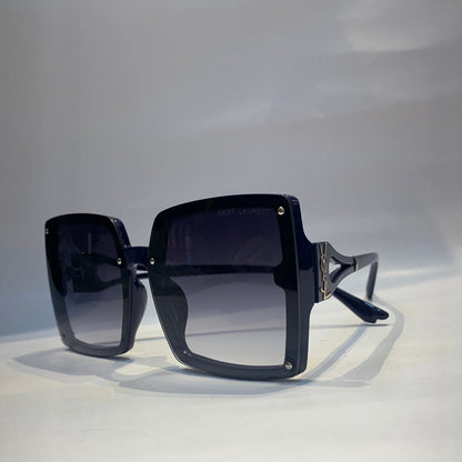 Sai ias  Glossy Blue Frame black Shade Unisex Sunglass 2252 64 13 145