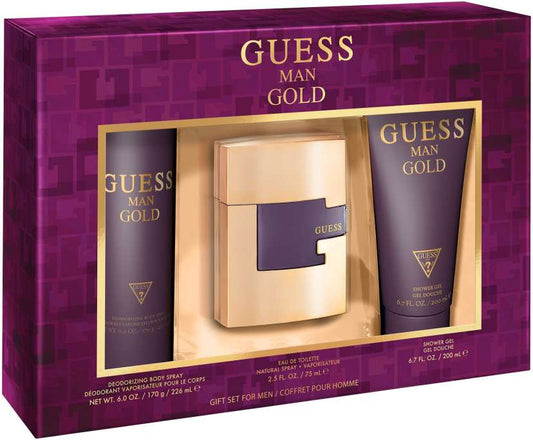 Guess Man Gold Gift Set