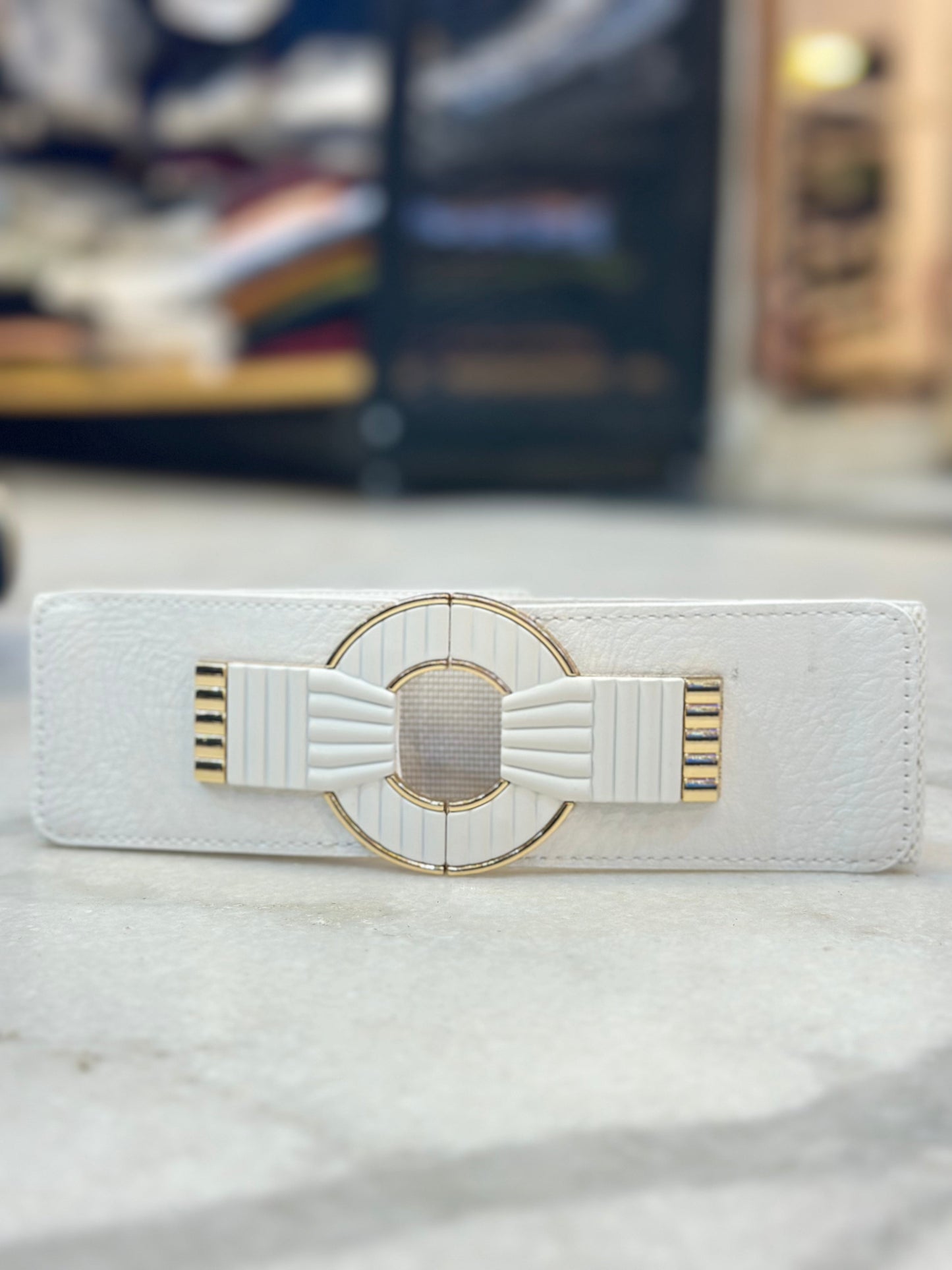 Fancy Belt Circle Design Women Belt 1599