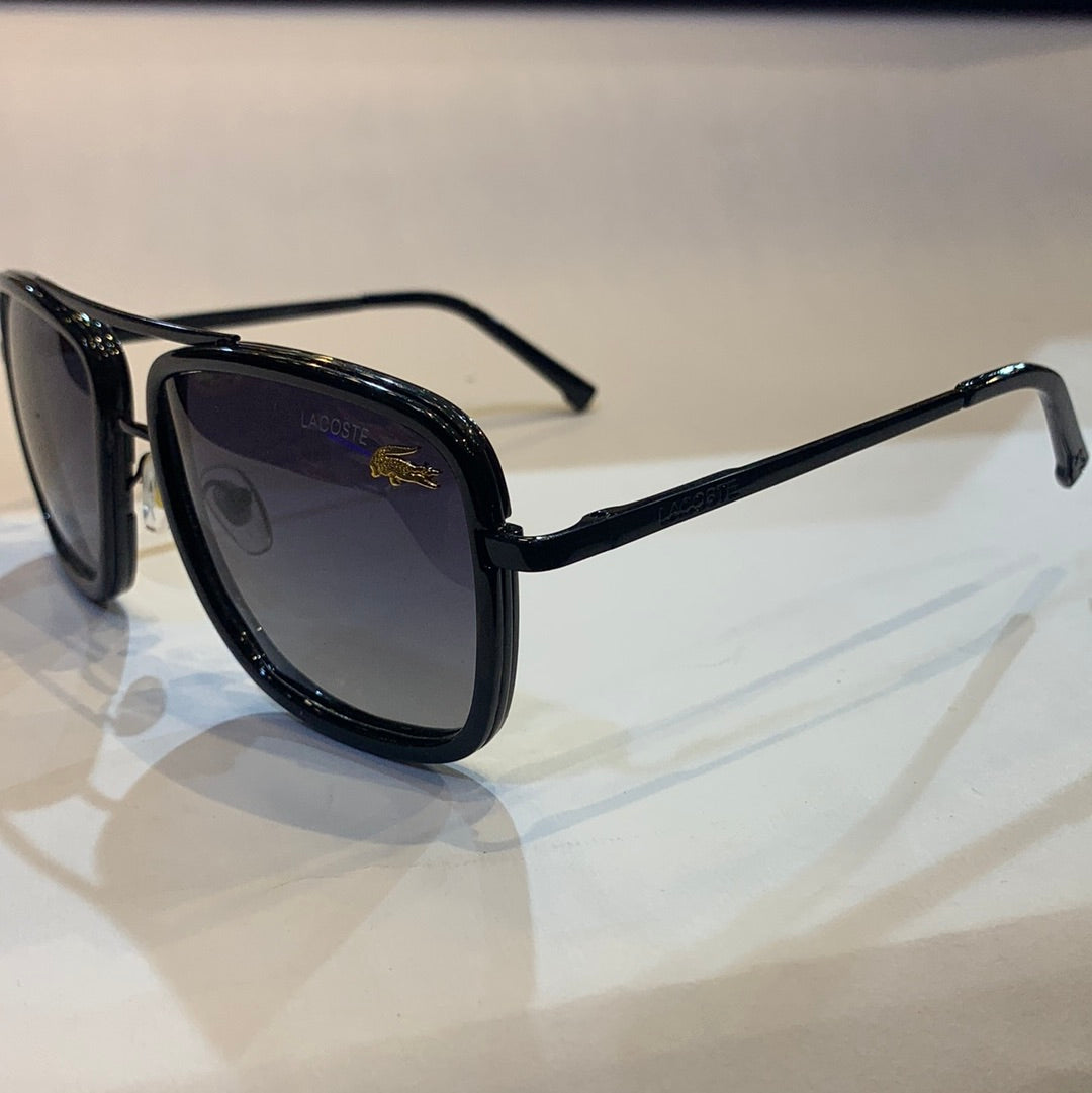 CAL Black Frame Black Shade sunglass L143 56 17-135