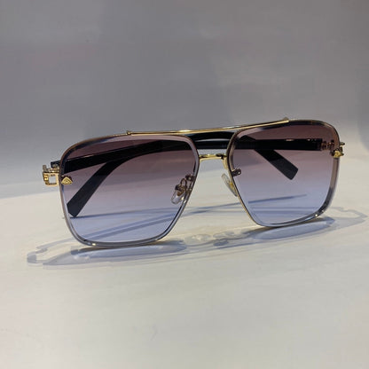 May yam glossy gold Frame purple Shade Unisex Sunglass 015A 63 13 140