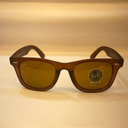 YAR RB Matte Brown Frame Brown Shade UnisexSmall Size Sunglasses RB2140 F 955 52 22 3N