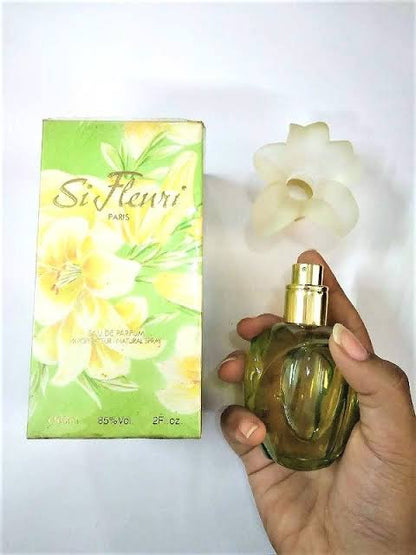 Si Fleuri Paris by Lomani Eau De Parfum Vaporisateur e 100 ml 80% vol 3.3 Fl. oz.