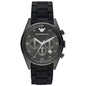 Mra Black Silicon Strap Black Dial Men Watch 400855