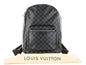 VL LOU UOL Black Colour Check Print Imported Quality Backpack 9396